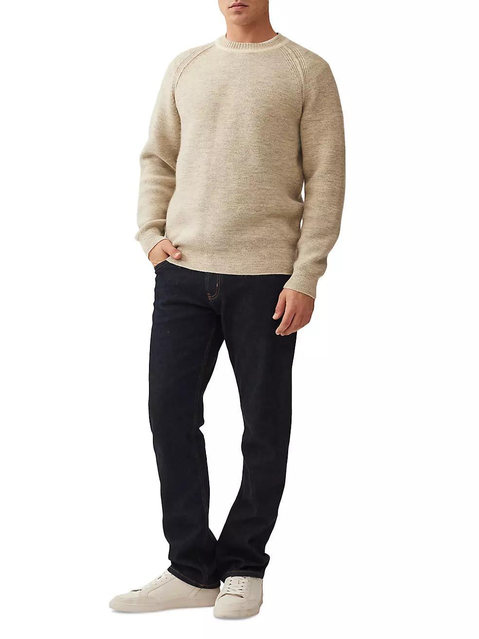 Castle Ridge Wool Crewneck Sweater Product Image