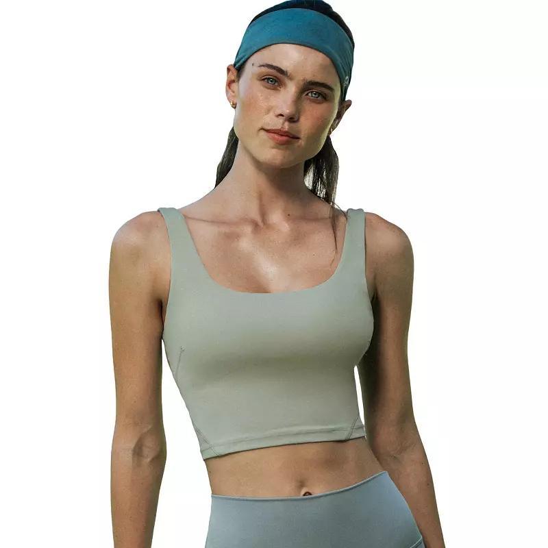 Womens CUPSHE Squareneck Longline Sports Bra Product Image