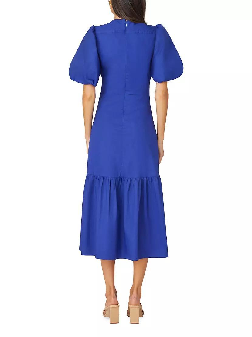 Annabelle Poplin Midi-Dress Product Image