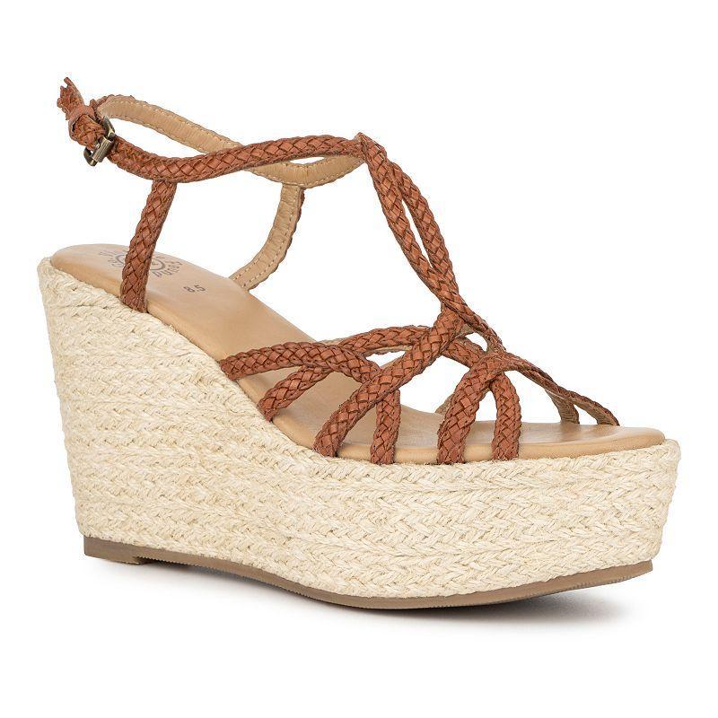 Vintage Foundry Co Eloise Wedge, Tan, 9.5M Product Image