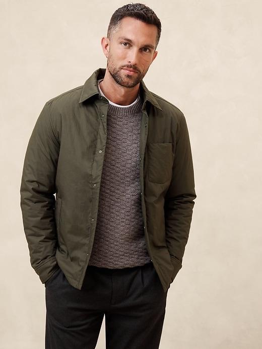 Padded Shirt Jacket Product Image