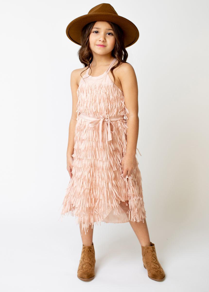 Caleo Dress in Blush Product Image