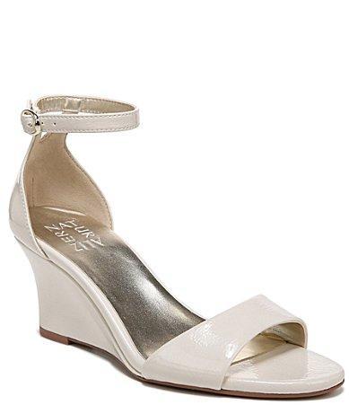 Naturalizer Vera-Wedge Patent Ankle Strap Dress Sandals Product Image