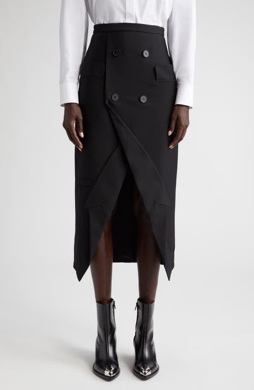 Alexander McQueen Upside Down Tuxedo Skirt Product Image