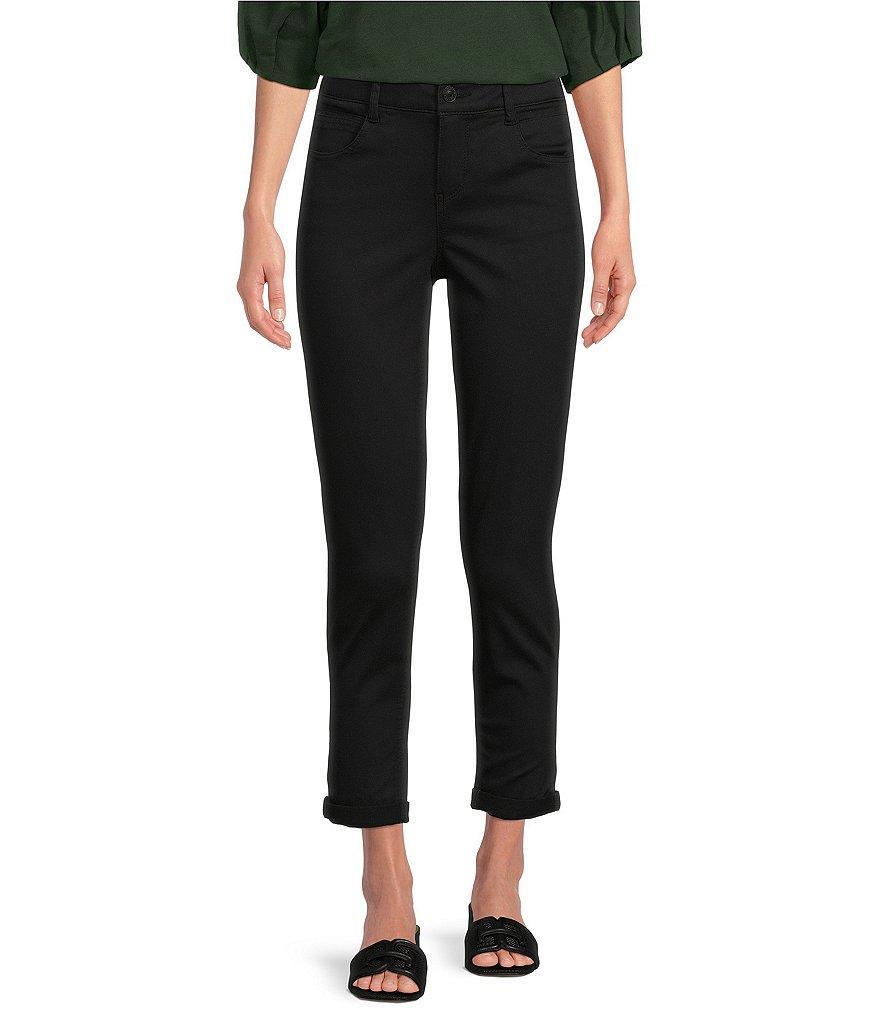 Gibson & Latimer Perfect Fit Roll-Cuff Skinny Twill Pants Product Image