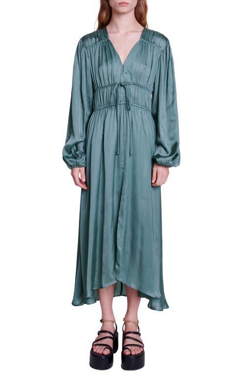 Womens Satin-Look Maxi Dress Product Image