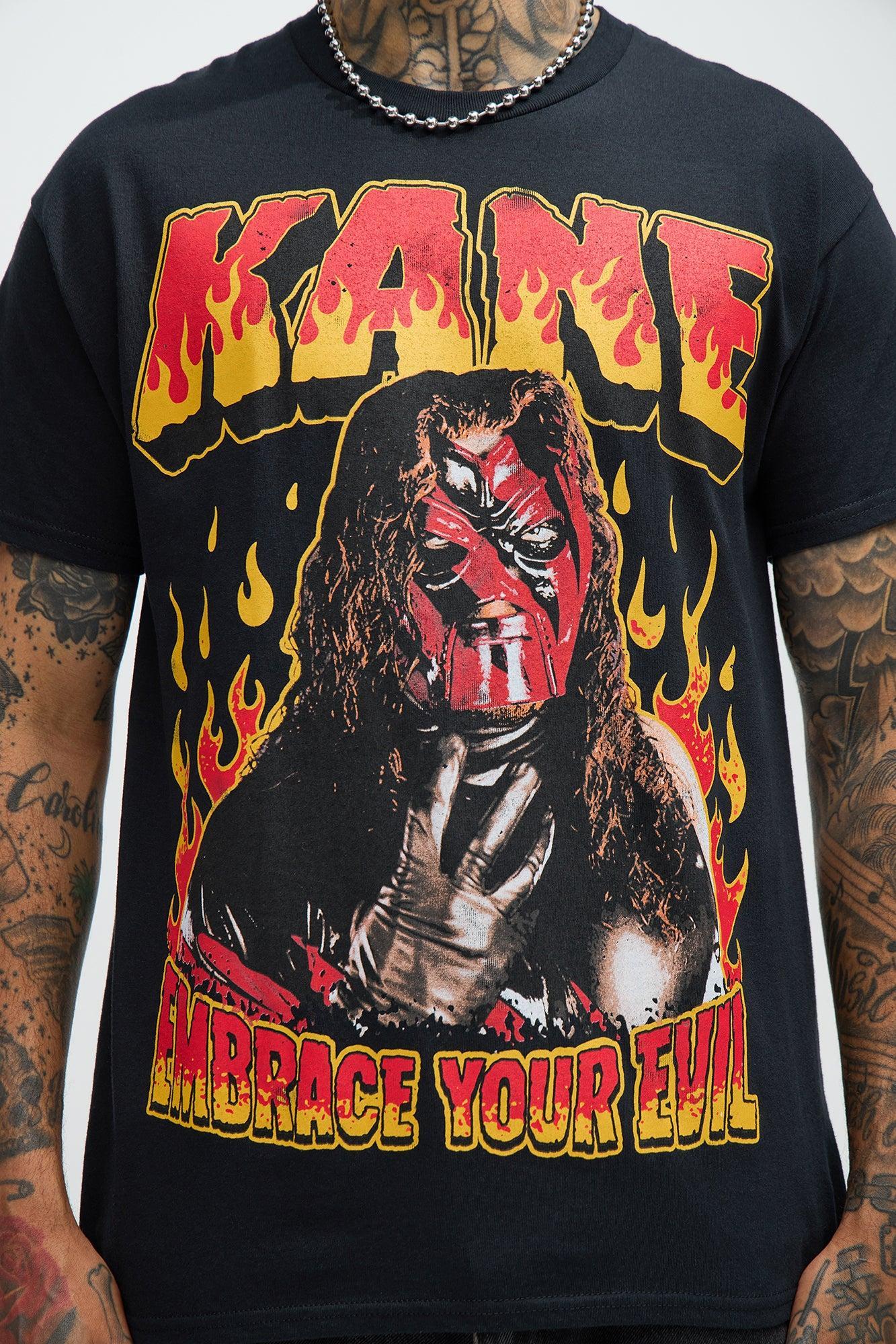 WWE Kane Fear The Monster Short Sleeve Tee - Black Product Image