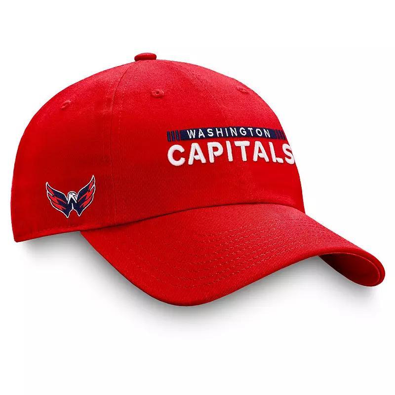 Mens Fanatics Branded Washington Capitals Authentic Pro Rink Adjustable Hat Product Image