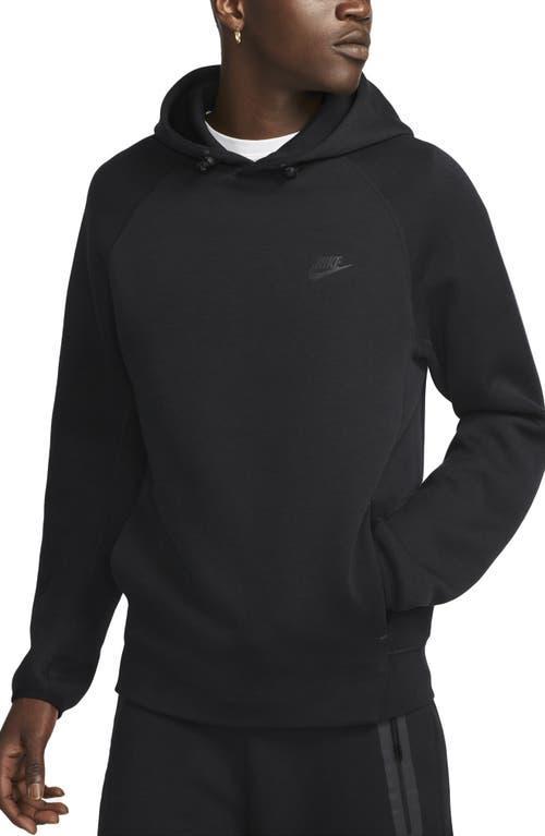 NIKE Tech Fleece Pullover Hoodie In Black/black Product Image