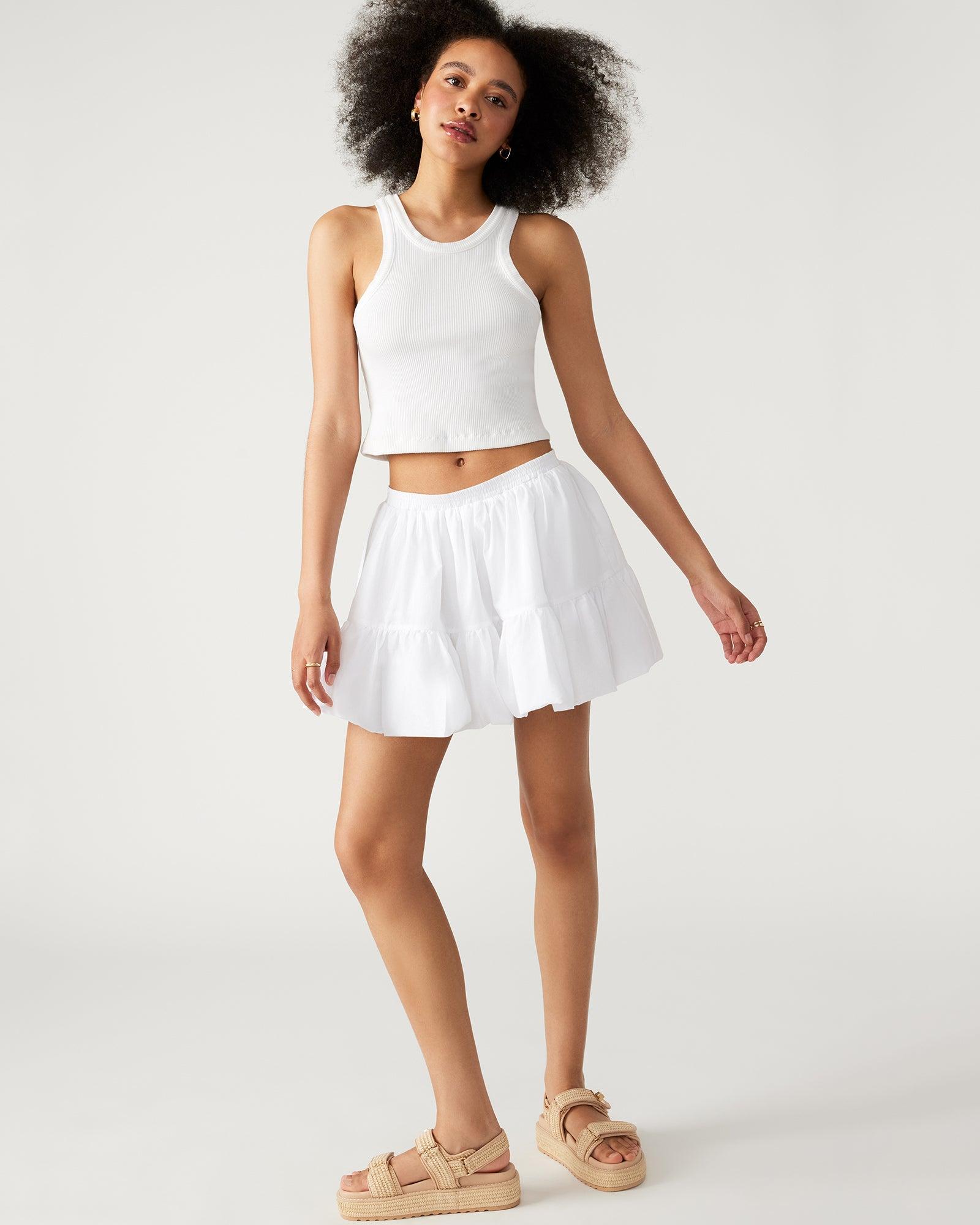 AISHA SKIRT WHITE Female product image