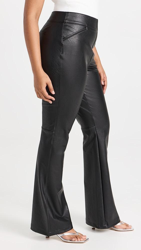 SPANX Leather-Like Flare Pants | Shopbop Product Image