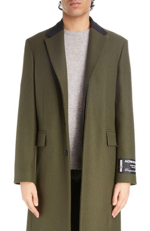 Mens Orkar Wool-Blend Coat Product Image