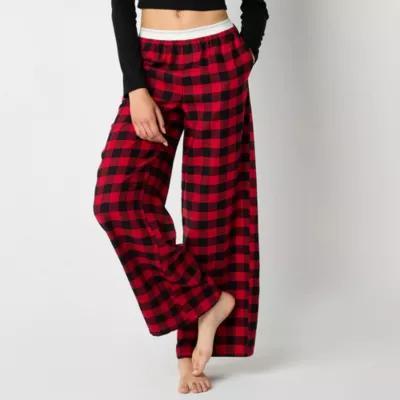 Arizona Body Womens Juniors Flannel Pajama Pants product image