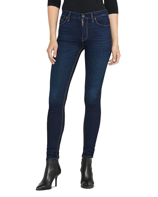 Hudson Jeans Barbara High Rise Super Skinny Jeans Product Image