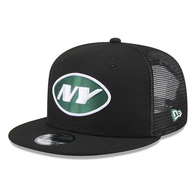 Mens New Era New York Jets Shade Trucker 9FIFTY Snapback Hat Product Image