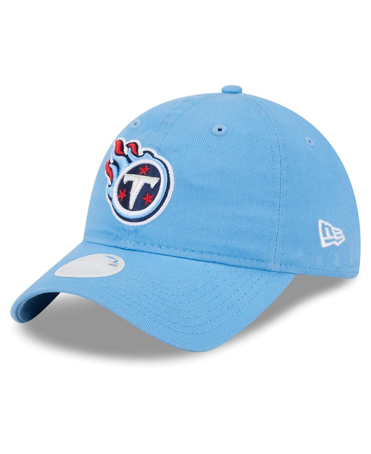 Womens New Era Blue Tennessee Titans Main Core Classic 2.0 9TWENTY Adjustable Hat Product Image