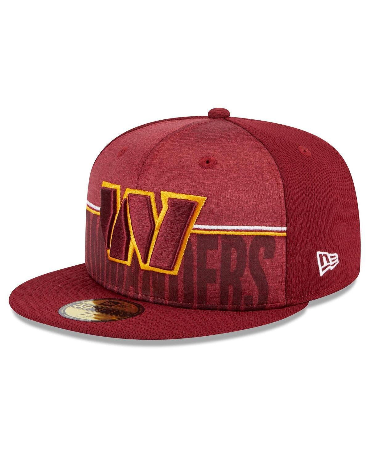 Mens New Era Burgundy Washington Commanders 2023 Nfl Training Camp 59FIFTY Fitted Hat Product Image