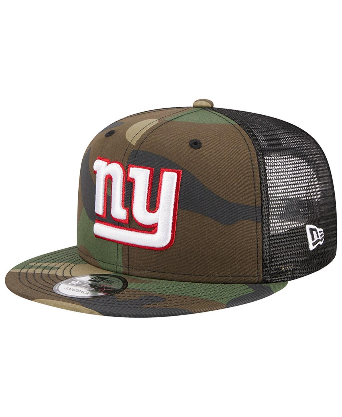 Mens New Era Camo New York Giants  Main Trucker 9FIFTY Snapback Hat Product Image