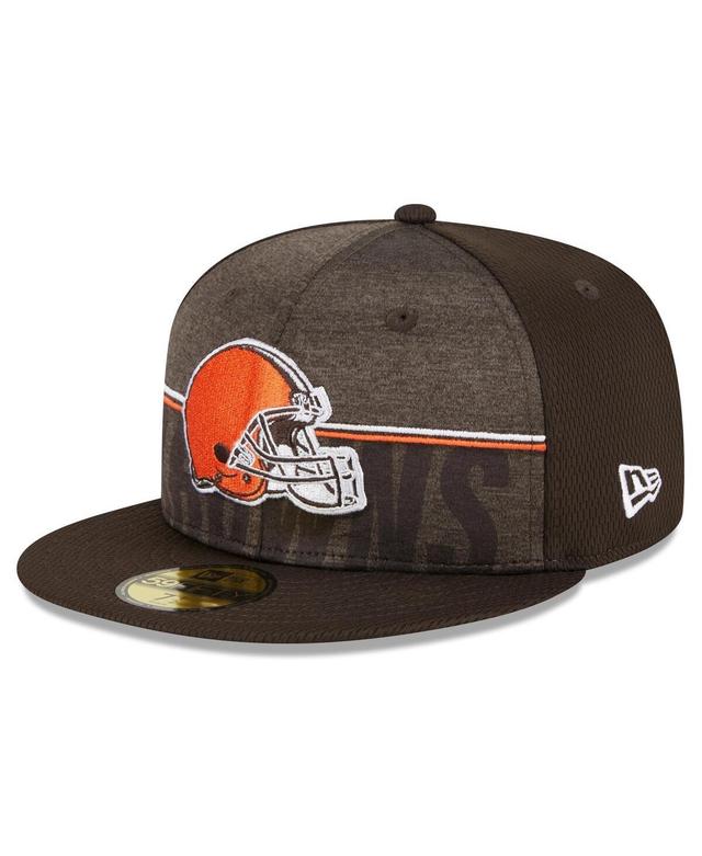 Mens New Era Brown Cleveland Browns 2023 Nfl Training Camp 59FIFTY Fitted Hat Product Image