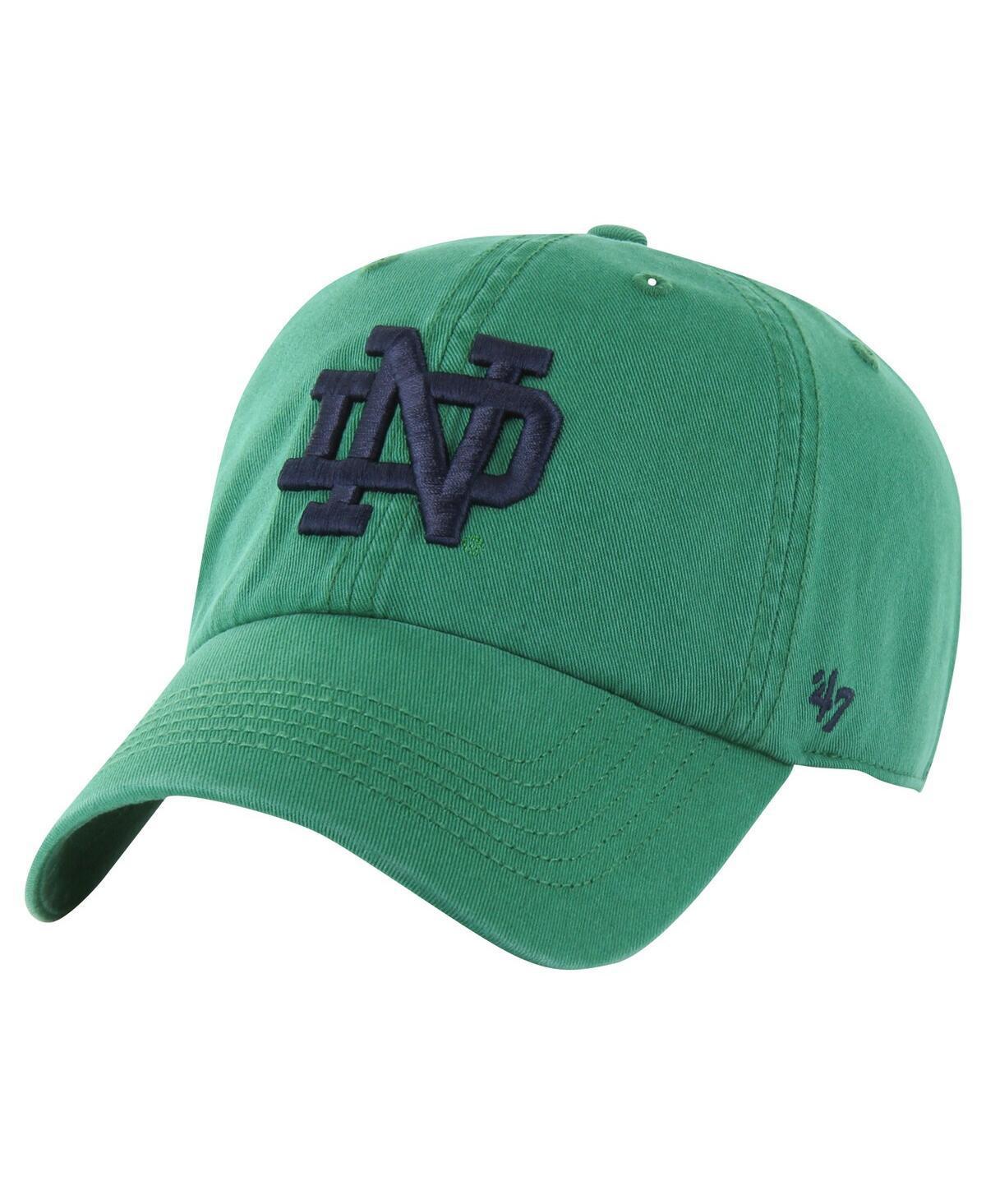 47 Brand Mens Kelly Green Notre Dame Fighting Irish Classic Franchise LegacyFitted Hat Product Image