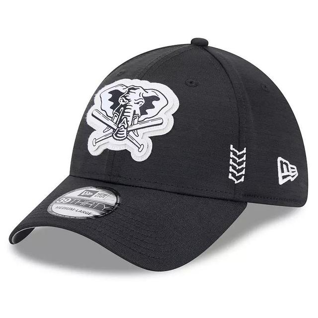 Mens New Era Oakland Athletics 2024 Clubhouse 39THIRTY Flex Fit Hat Product Image