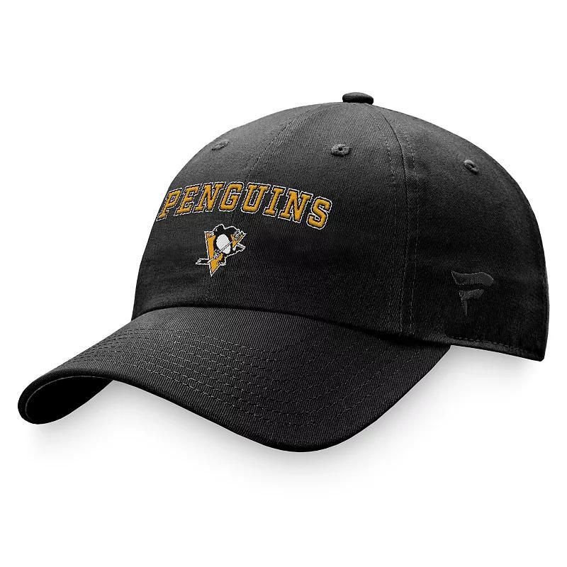 Womens Fanatics Branded Pittsburgh Penguins Fundamental Two-Hit Adjustable Hat Product Image