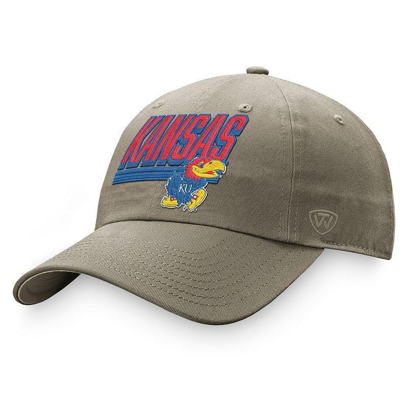 Mens Top of the World Khaki Boise State Broncos Slice Adjustable Hat Product Image