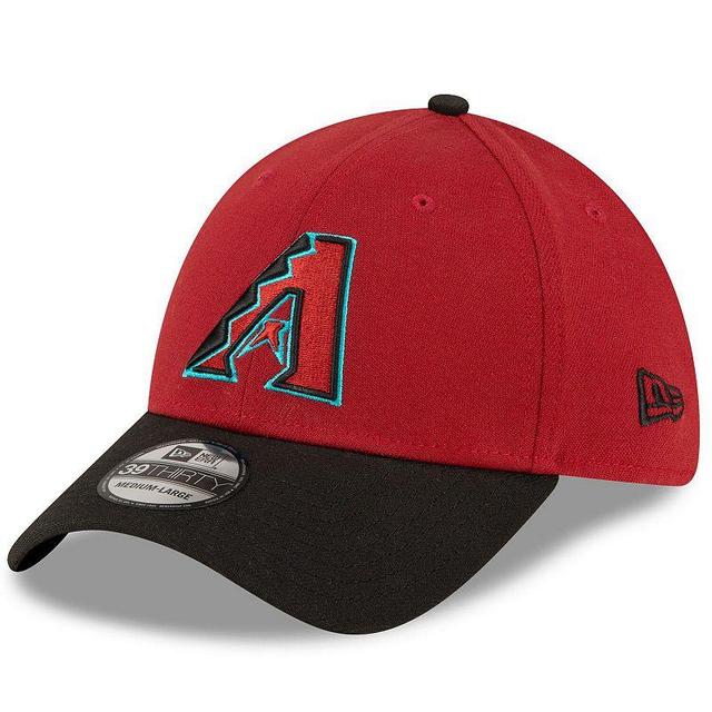 Mens New Era /Black Arizona Diamondbacks Team Classic 39THIRTY Flex Hat Product Image