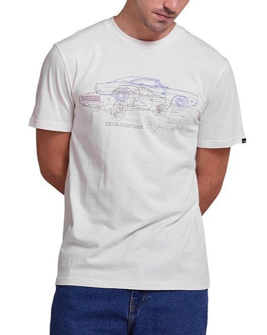 Charger Tee - Vintage White Product Image