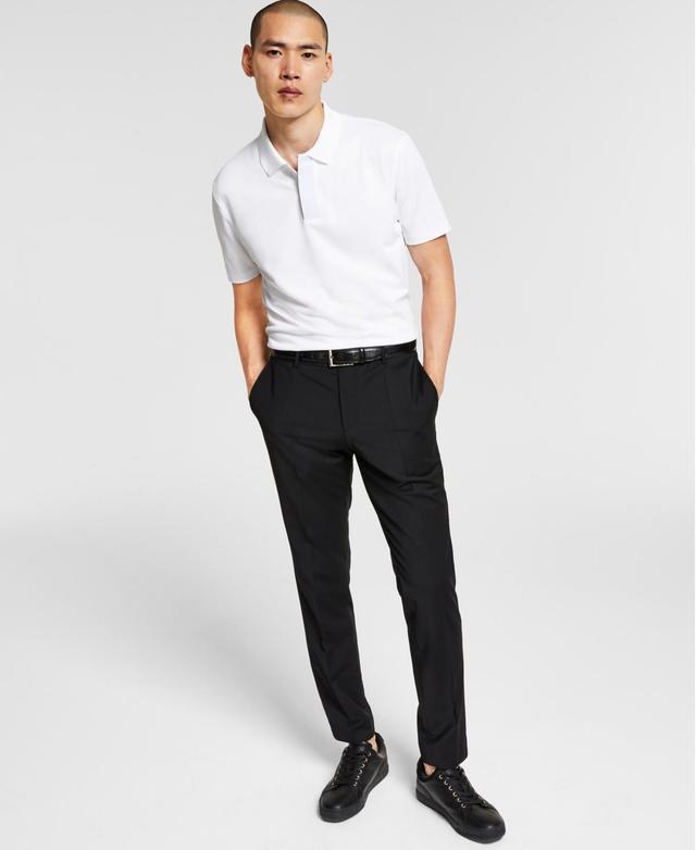 Hugo by Hugo Boss Mens Slim-Fit Superflex Stretch Solid Suit Pants Product Image