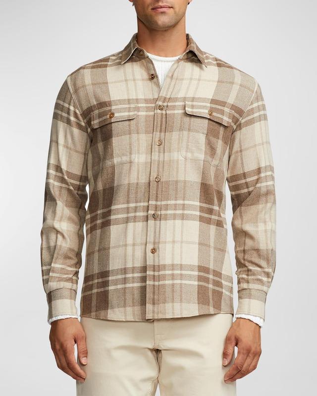 Mens Cooper Plaid Button-Down Shirt Product Image