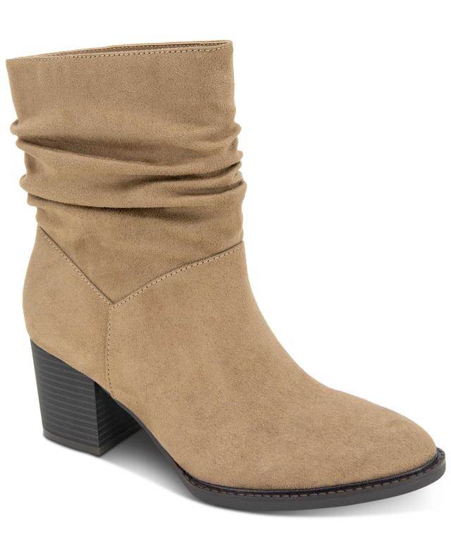 Style & Co Womens Genoviaa Scrunch Booties, Created for Macys Product Image