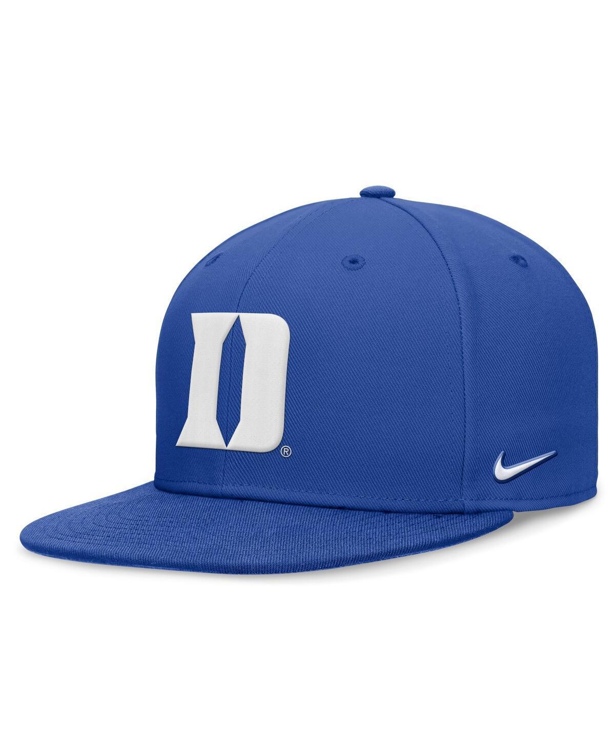 Nike Mens Royal Duke Blue Devils On-Field Pro Fitted Hat Product Image