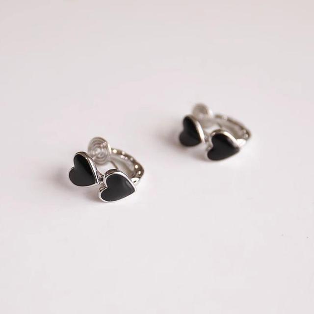 Heart-Shaped Clip-On Earring Product Image