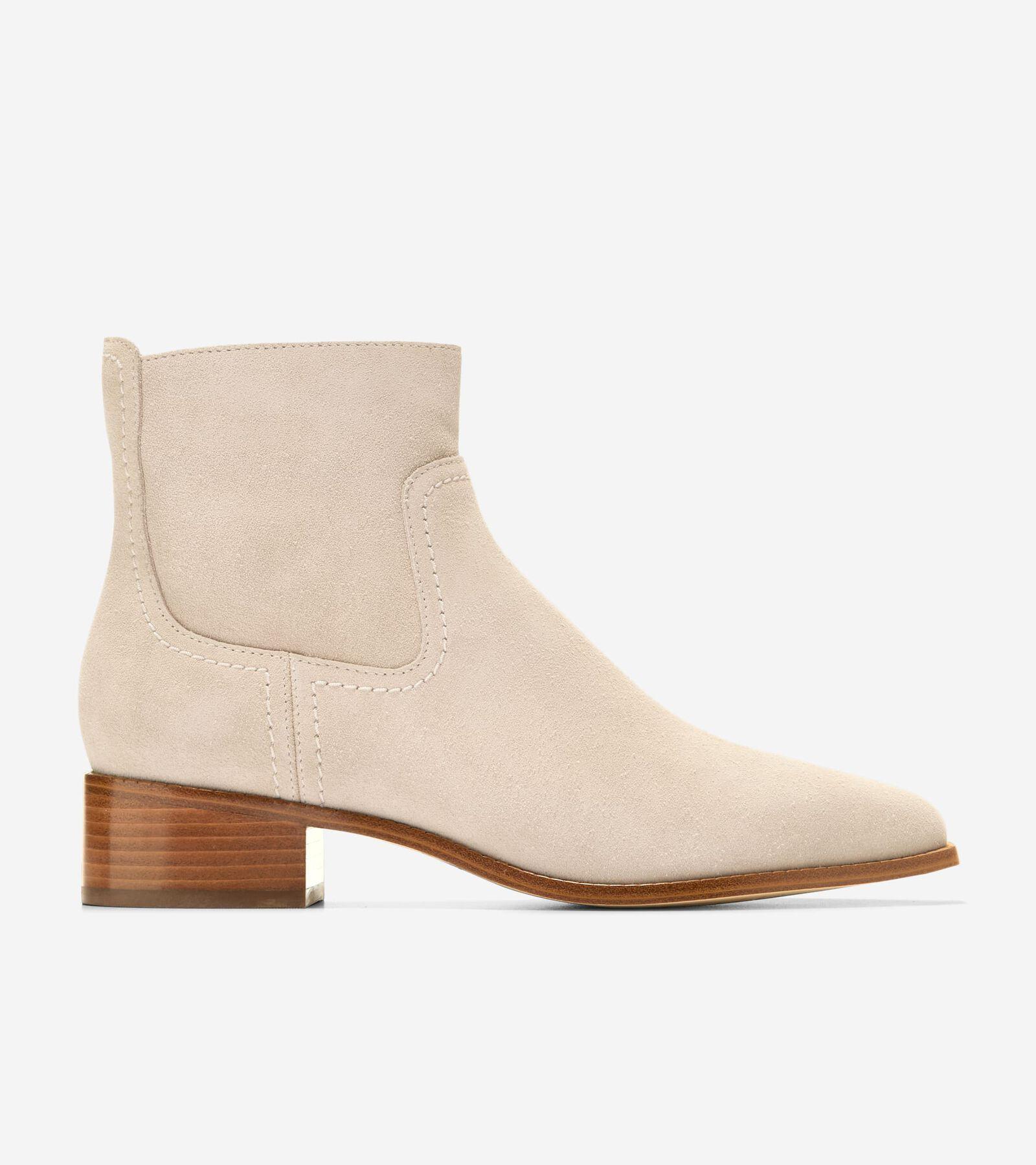 Cole Haan Womens Naia Booties - Beige Size 11 Product Image