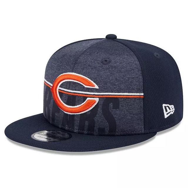 Mens New Era Navy Chicago Bears 2023 Nfl Training Camp Primary Logo 9FIFTY Snapback Hat Product Image