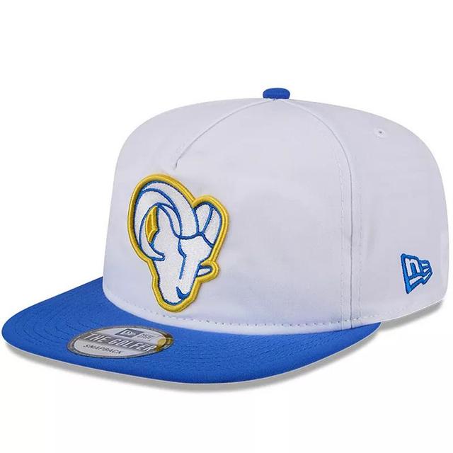 New Era Mens White Los Angeles Rams 2024 Nfl Training Camp Golfer Snapback Hat - White Product Image