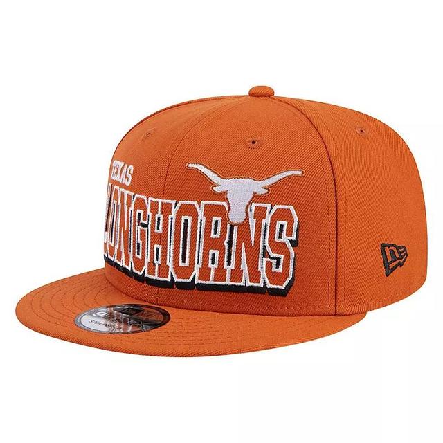 New Era Mens Texas Orange Texas Longhorns Game Day 9fifty Snapback Hat Product Image