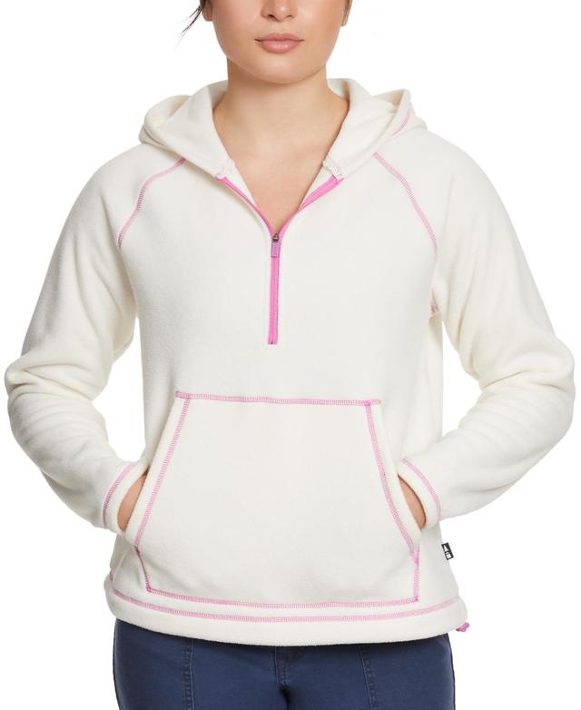 Bass Outdoor Womens Quarter-Zip Long-Sleeve Hoodie Product Image