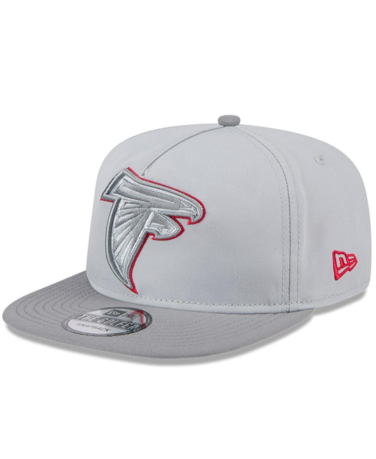 New Era Mens Gray Atlanta Falcons 2024 Nfl Training Camp Golfer Snapback Hat Product Image