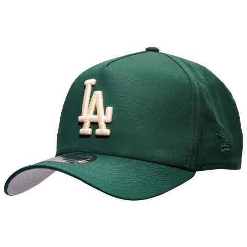 New Era Mens Dodgers A Frame 50th Anniversary Cap - Dark Green/Grey/White Product Image