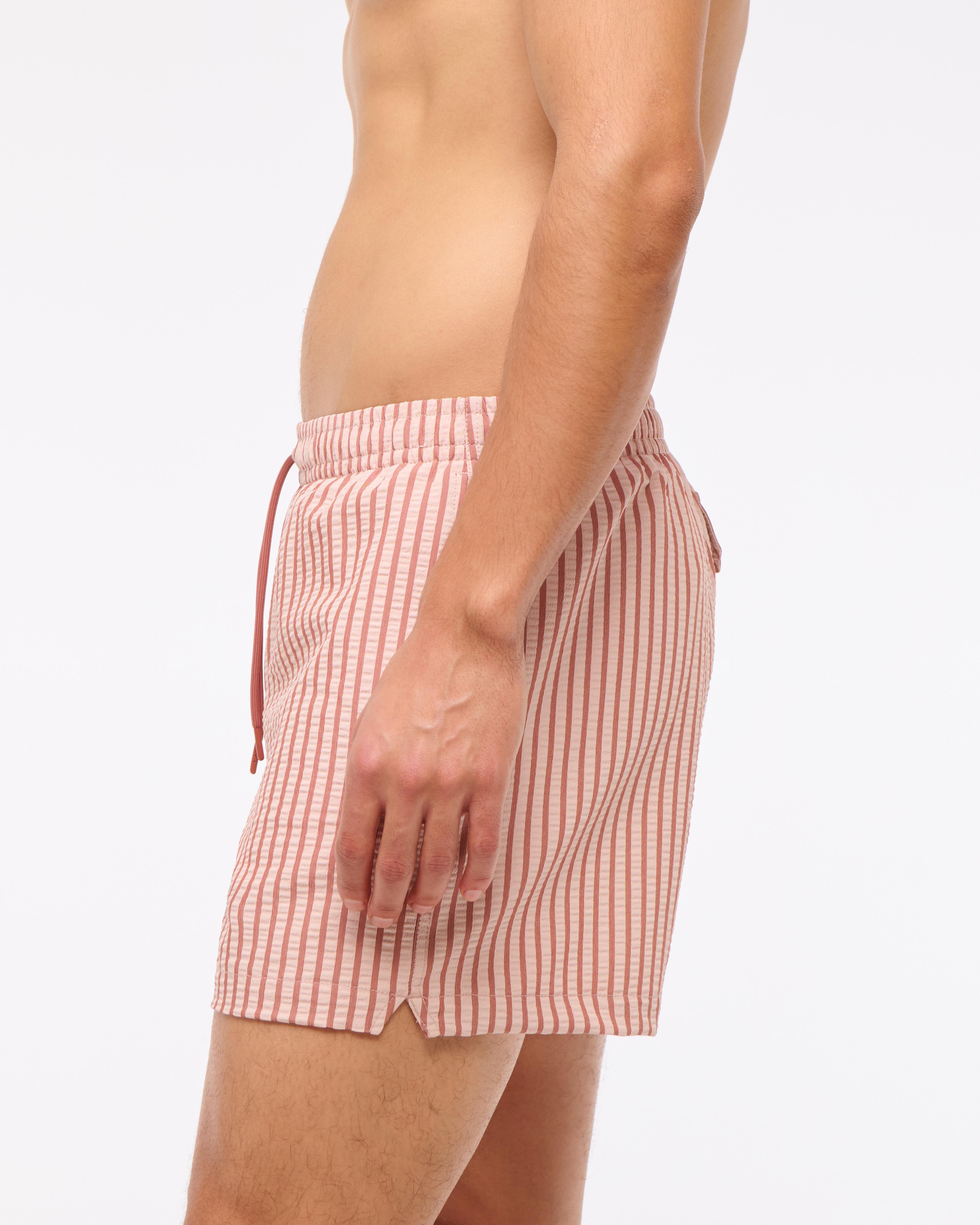 Pull-On Seersucker Swim Trunk Product Image