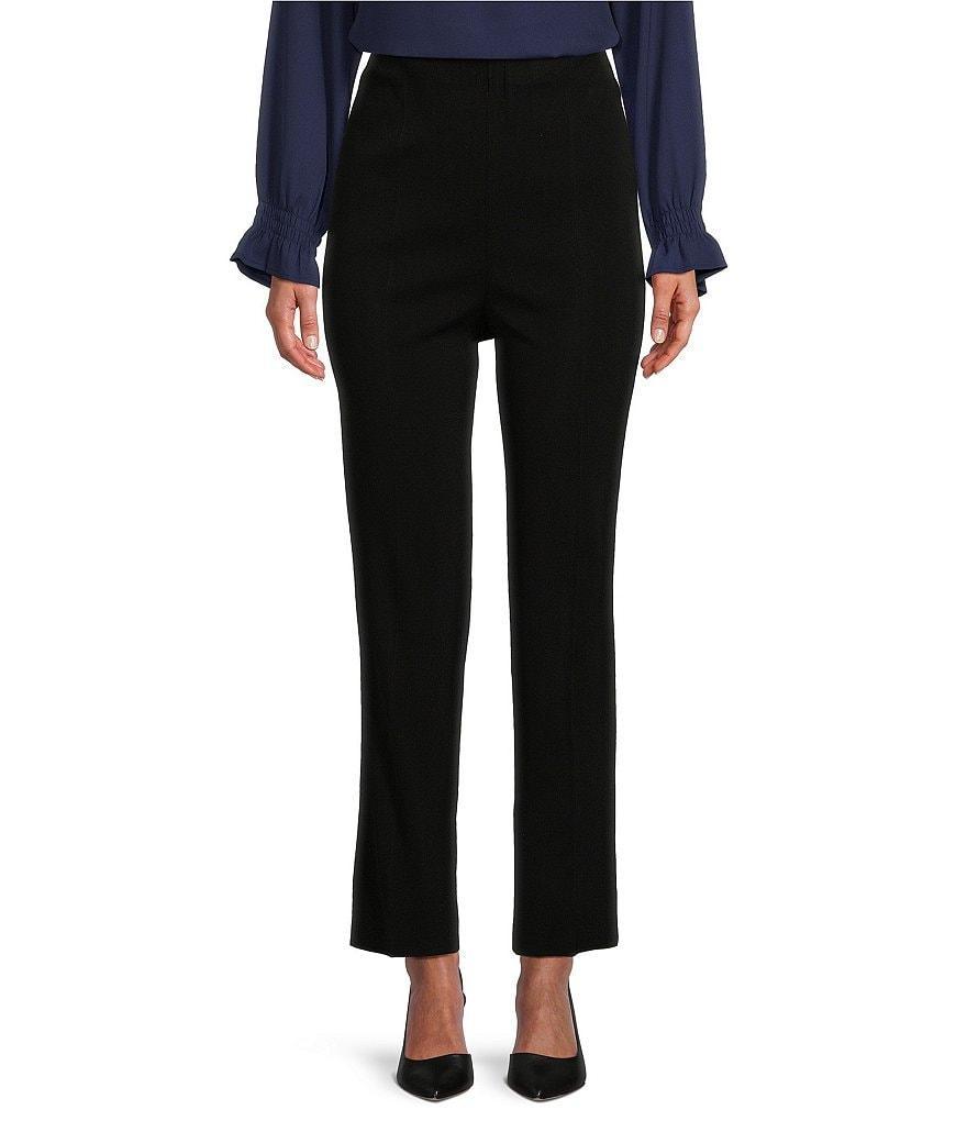 Ming Wang Knit Cropped Pull-On Tailored Fit Pant Product Image