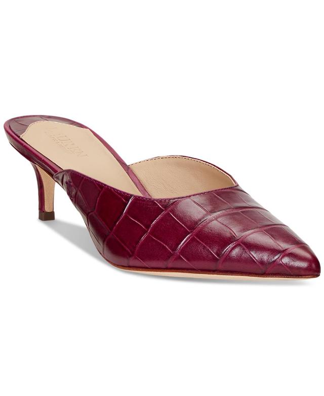 Lauren Ralph Lauren Womens Adrienne Mule Pumps Product Image