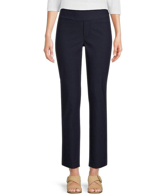 NIC + ZOE Wonderstretch Woven Straight Leg Pull-On Pants Product Image