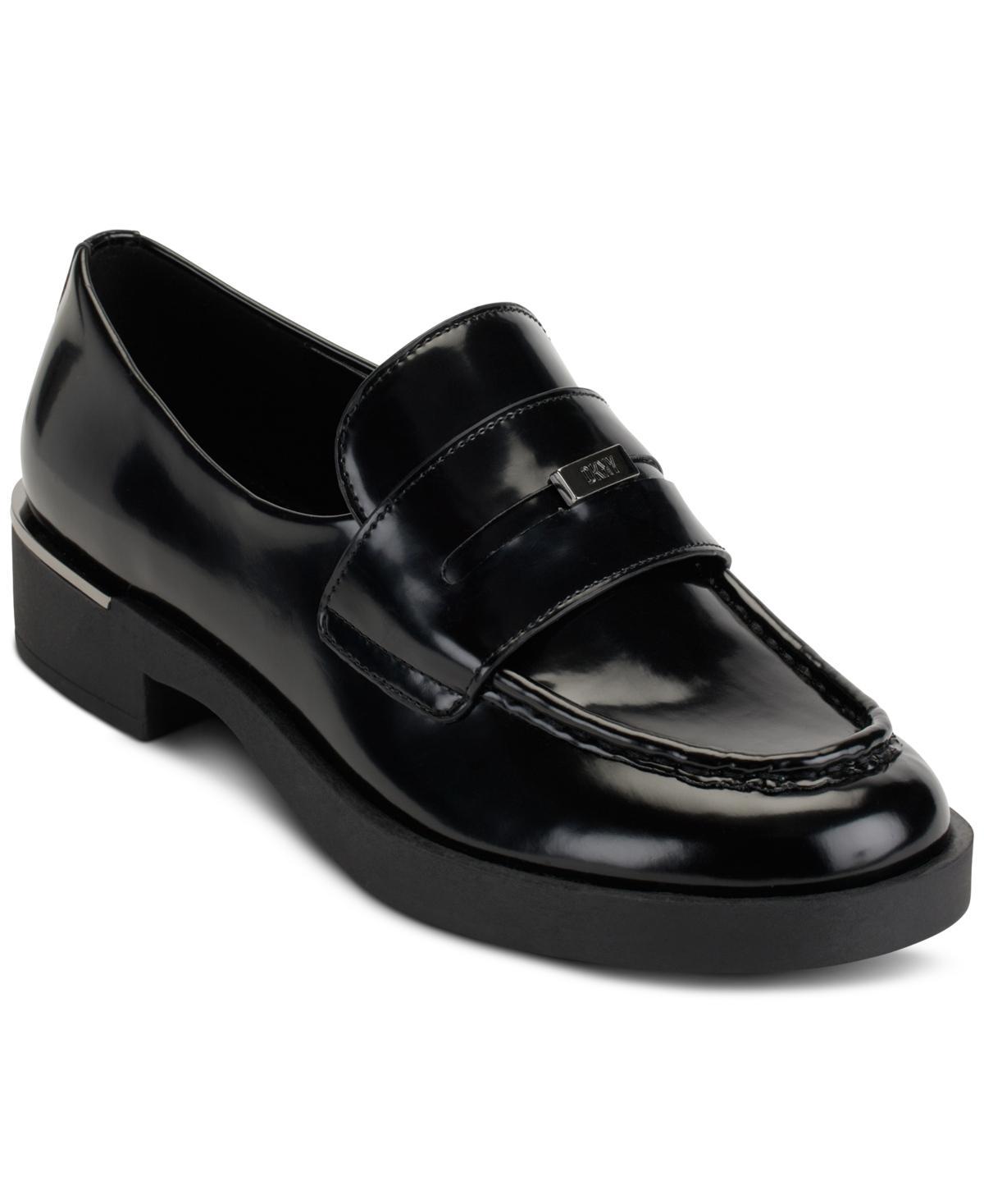 Dkny Womens Ivette Slip-On Penny Loafer Flats Product Image