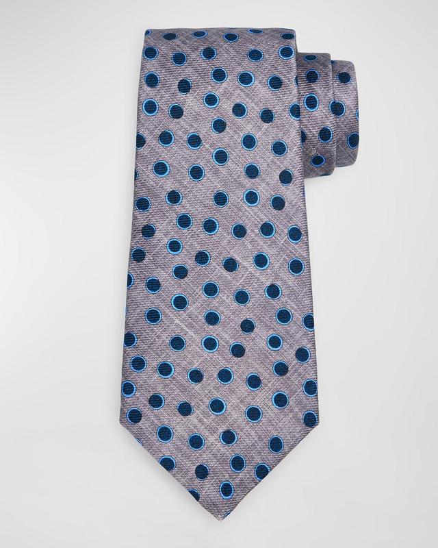 Men's Dot-Print Tie Product Image