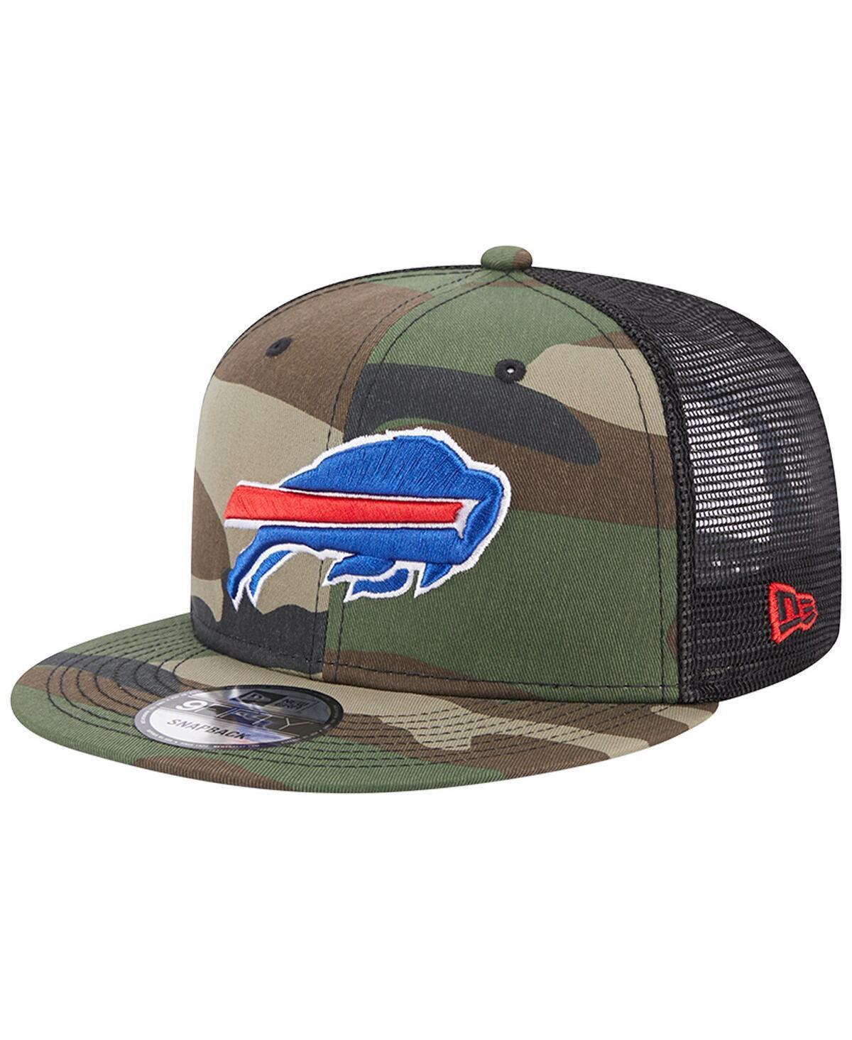 Men's New Era Camo Buffalo Bills Classic Trucker 9FIFTY Snapback Hat Product Image