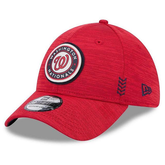 Mens New Era Washington Nationals 2024 Clubhouse 39THIRTY Flex Fit Hat Product Image