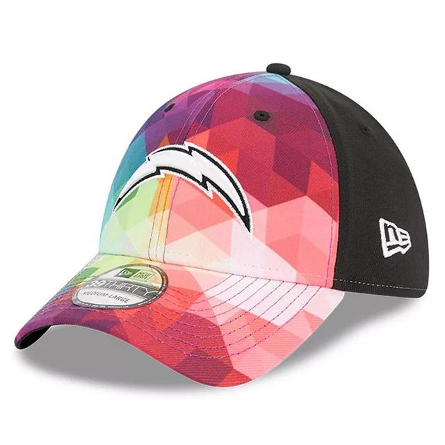 Mens New Era Los Angeles Chargers 2023 NFL Crucial Catch 39THIRTY Flex Hat Product Image